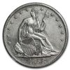1858-O Liberty Seated Half NGC (SS-Republic Shipwreck) w/Book