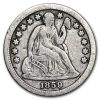 1859 Liberty Seated Half Dime VF