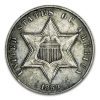 1859 Three Cent Silver VF
