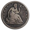 1860-O Liberty Seated Half Dollar Good