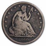 1860-O Liberty Seated Half Dollar Good