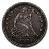 1860-O Liberty Seated Quarter XF