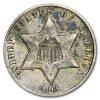 1860 Three Cent Silver VF