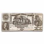 1861 $20 (T-20) Navigation & Beehive XF Cancelled