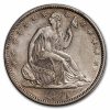 1861 Liberty Seated Half Dollar AU