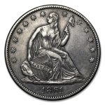 1861-O Liberty Seated Half Dollar XF