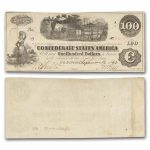 1862 $100 (T-40) Train Diffused Steam VF/XF