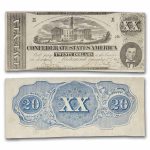 1862 $20 (T-51) Capitol @ Nashville, TN AU