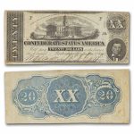 1862 $20 (T-51) Capitol @ Nashville, TN Choice VF