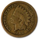 1862 Indian Head Cent Good