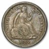 1862 Liberty Seated Half Dime XF