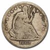 1862-S Liberty Seated Half Dollar VG
