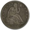 1863-S Liberty Seated Half Dollar VG