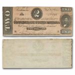 1864 $2.00 (T-70) Judah P. Benjamin AU