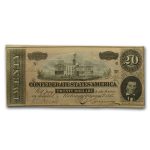 1864 $20 (T-67) Capitol @ Nashville, TN AU