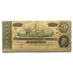 1864 $20 (T-67) Capitol @ Nashville, TN VG-VF
