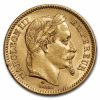 1864-A France Gold 20 Francs Napoleon III BU