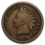 1864 Indian Head Cent Bronze VG