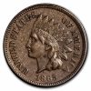 1865 Indian Head Cent Fancy 5 XF