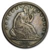 1865-S Liberty Seated Half Dollar Fine