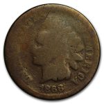 1866 Indian Head Cent AG