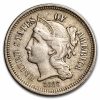 1868 3 Cent Nickel XF