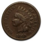 1868 Indian Head Cent VG