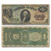 1869 $1.00 Legal Tender Washington VG (Fr#18) Rainbow
