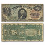 1869 $1.00 Legal Tender Washington VG (Fr#18) Rainbow