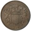 1869 Two Cent Piece AU
