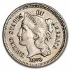 1870 3 Cent Nickel BU