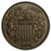 1870 Two Cent Piece AU