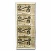 1870s State of Louisiana 'Baby Bonds' $5.00 XF (#29) (Sheet of 4)