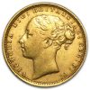 1871-1887 Great Britain Gold Sovereign Young Victoria Avg Circ