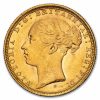 1871-1887-S Australia Gold Sovereign Young Victoria BU