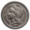 1871 3 Cent Nickel XF