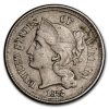 1872 3 Cent Nickel XF