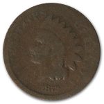1872 Indian Head Cent AG