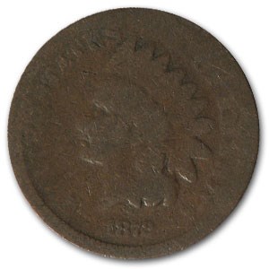 1872 Indian Head Cent AG