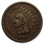 1872 Indian Head Cent VF