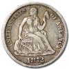1872 Liberty Seated Dime VF