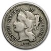 1873 3 Cent Nickel Closed 3 Fine