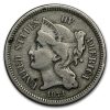 1873 3 Cent Nickel Closed 3 VF