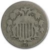 1873 Shield Nickel Open 3 VG