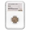 1873 Three Cent Nickel PF-65 NGC (Closed 3)