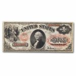 1874 $1.00 Legal Tender George Washington Fine (Fr#19)