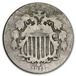 1874 Shield Nickel AG