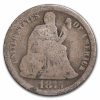 1875-CC Liberty Seated Dime Below Bow Good