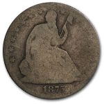 1875-CC Liberty Seated Half Dollar Good