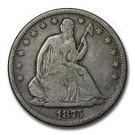1875-S Liberty Seated Half Dollar VG